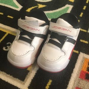 Red and black toddler Jordan’s
